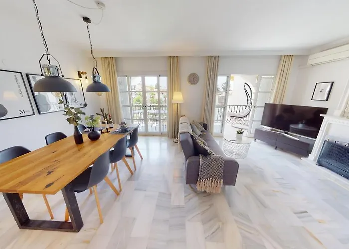 Vista - Mijas Charming Duplex Lägenhet Fuengirola