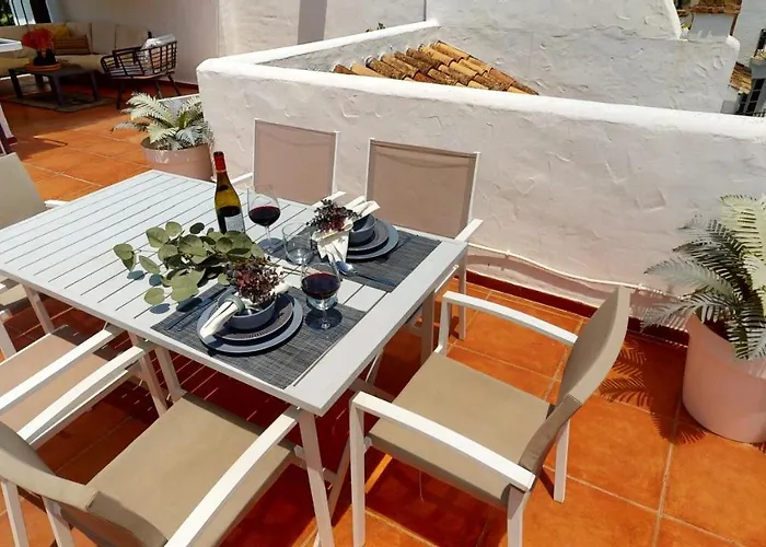 Vista - Mijas Charming Duplex Lägenhet *