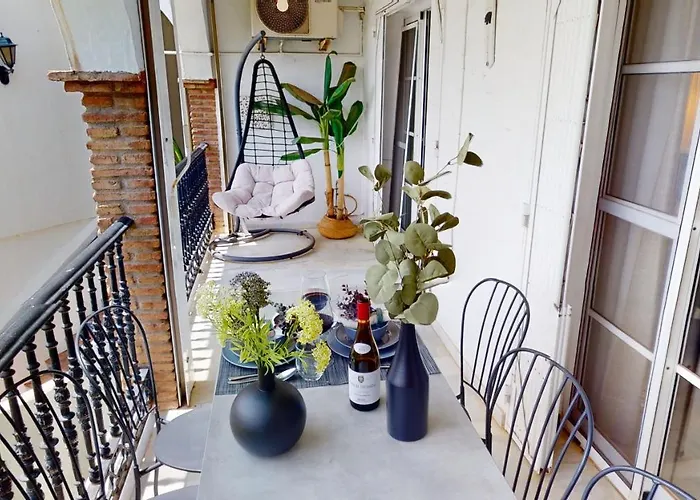 Vista - Mijas Charming Duplex Lägenhet Fuengirola