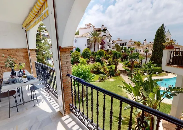 Vista - Mijas Charming Duplex Lägenhet