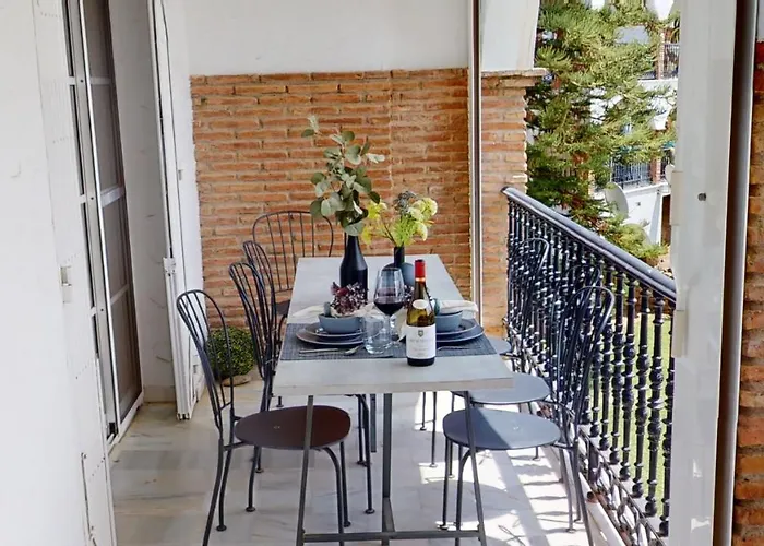 Vista - Mijas Charming Duplex Lägenhet *